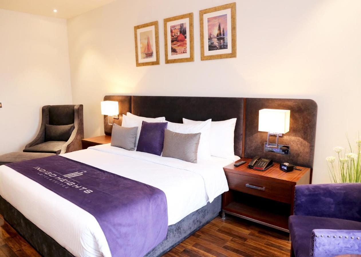 Indigo Heights Hotel & Suites Lahor Dış mekan fotoğraf